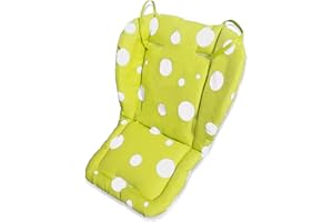 Fitzulam Kinderwagenkissen, wasserdicht, für Hochstuhl, für Kinder, Autositz, atmungsaktiv, Grün