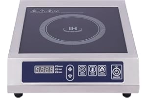 biniliubi éLectriqu Induction CuisinièRe Plaque Cuisson Chauffante Durable Portable Encastrable Tablecuisson Electrique Comman Tactile Plaque Cuisine Logement Jardin Camping Thermostat RéGlable