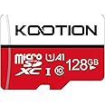 KOOTION 128GB Scheda di Memoria Micro SD U1 A1 4K Scheda MicroSDXC 128 Giga Classe 10 UHS-I Memory Card TF Alta Velocità Fino