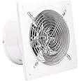 Annadue Fan Exhaust Fan 7 inch 180 mm Window/Wall Fan 220V 50W Extractor Hood Industrial for Kitchen Bathroom