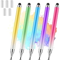 10er Set Touchscreen-Stifte Mit Gummispitzen – Universal Für IPad, IPhone, Android, Tablet & Mehr