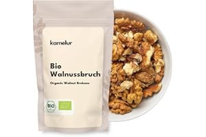 ‎KAMELUR Kamelur Bio Walnussbruch (1kg) Rohkost Walnusskerne Bio ohne Schale aus kontrolliert biologischem Anbau