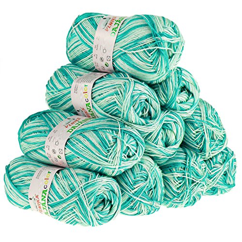 Strickgarn Dajana Color by VLNIKA, 50g, #669 - 3