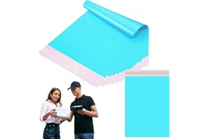YAAVAAW 10 Azul 50x70cm Grandes Bolsas Correo, Polietileno Sobres Correo,Bolsas de Paquete Resistente al Agua y Opacas Segura Transporte Sobres Envios Paquetería Autosellada, para Ropa Calza
