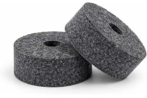 10 stycken handfat flet pad , brickor slagverk trumma filtskiva dyna