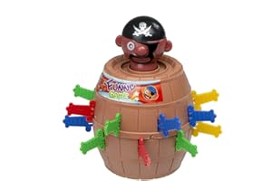 IKONKA Kontext, Szalony Pirat, Pozytywna Gra Zręcznościowa dla Dzieci, i Całej Rodziny, Plastik, 9 x 9 x 12,5 cm