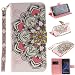 Produktbild Jepson Samsung Galaxy S7 Edge / SM-G9350 (5,5 Zoll) Handytasche / Handyhülle. Flip Etui Wallet Case in Bookstyle - Premium PU Lederhülle Hülle Cover Mit Lanyard / Strap, Standfunktion, Kreditkarte und Brieftasche.