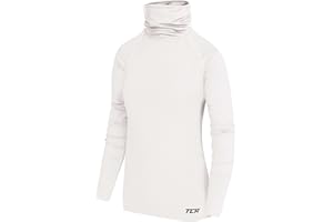 TCA Warm-Up T-Shirt de Sport et Thermique Running Tee-Shirt à Col Roulé pour Fille