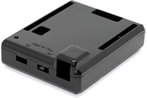 SB Components Zero Case Enclosure Protective Case Cover for Arduino UNO Zero (Black)