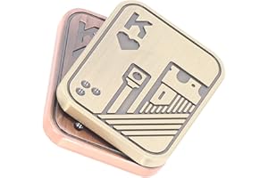 WAONIQ Fidget Slider Spielzeug, Metall Poker Fidget Slider EDC Fidget Toys für Erwachsene, ADHS Autismus Sensorisches Spielzeug, Angst Stressabbau Spielzeug, Schreibtisch Spielzeug, Geschenke für Freund und