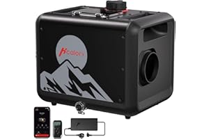 ‎HCALORY 8kW Diesel-Luftheizung, 7,5L Toolbox MAX 230V AC & 12/24V DC Diesel Standheizung mit Bluetooth APP, Drahtlose Temperaturerfassung & Geräuscharm, Adaptiver Plateau-Modu für Auto,LKW,Camping,2025