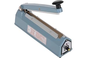 PrimeMatik - Sigilla Sacchetti a Caldo per Busta 20 cm in Metallo