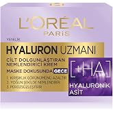 L'OREAL PARIS Hyaluron Uzmanı Cilt Dolgunlaştıran Nemlendirici Gece Kremi
