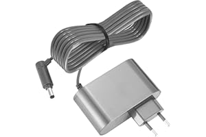 Tixexo 30.45V Chargeur pour Dyson V10 V11 V12 V15 SV14 SV15 SV16 SV20 SV22 Absolute Aspirateur, Alimentation Adaptateur