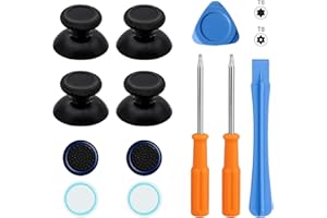 RIENAN 4 Stück Thumbsticks,Analogsticks,Analoge Joystick Ersatz,Controller Ersatzteile Kompatibel mit Xbox für Xbox Series X/S, Xbox One, Xbox One X/S, Xbox One Elite Controller