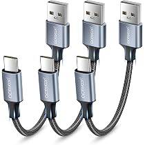 Cavo USB REY 1,5 Metri – USB 2.0 Maschio A Micro USB Maschio – Nero – Per Smartphone E Dispositivi
