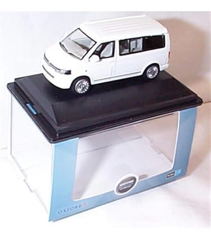 Oxford Diecast 1:76 OO Gauge VW T5 Van - White - 76T5V002