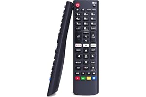 Universal Fernbedienung für LG Smart TV, GOUYESHO Neue Ersatzfernbedienung AKB75095308 Für Verschiedene LG Ultra HD-Fernseher mit Netflix Amazon-Tasten geeignet Kompatibel Allen für LG Fernbedienung