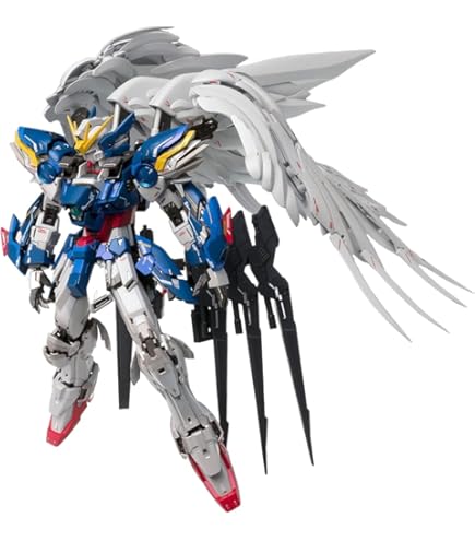 コミック・アニメ BANDAI WING GUNDAM  WHITE PRELUDE Amazon.com: Bandai Gundam FIX Figuration Metal Composite Wing