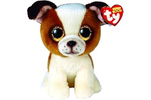 TY - Beanie Boo's - Pluszowy pies Hugo 15 cm - TY36396, Brązowy