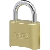 Master Lock Şifreli kilit, i&ccedil; ve dış asma kilit, sıfırlanabilir şifreli kilit, 175D