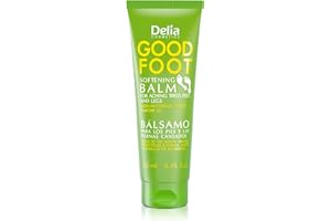 Delia Cosmetics Good Foot – Bálsamo – Crema suavizante para pies y piernas pesados y cansados – Extracto de menta y aceite de almendras dulces – Elimina la hinchazón – 250 ml