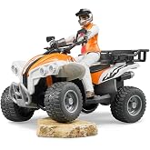 Bruder - Bworld B World - Quad Motor Ve S&uuml;r&uuml;c&uuml;s&uuml; &Ouml;l&ccedil;ekli Model