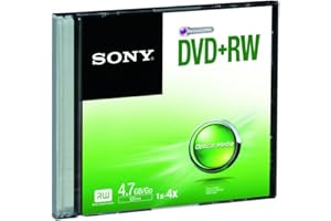 ‎SONY Sony 4,7 GB Slim Case DVD + RW