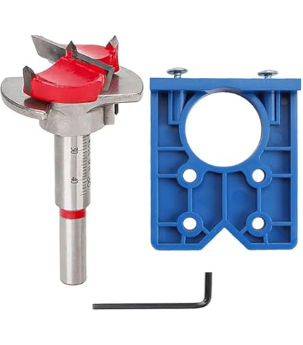 8/10/15mm Boormal Set, JRISBO Deuvelmal met Schaal en Klem voor Meubels 3 -in-1 Timmergereedschap, Verstelbaar Professioneel Houten Boormal Kit Duurzaam Deuvelmal Gereedschap 8/10/15mm Boormal Set, JRISBO Deuvelmal met Schaal en Klem voor Meubels 3 -in-1 Timmergereedschap, Verstelbaar Professioneel Houten Boormal Kit Duurzaam Deuvelmal Gereedschap