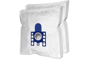 MOHMUS Hossi's Wholsale - Lote de 10 bolsas para aspiradora Miele S227 - S240i, S269 - S282i, S499i, S600 - S699, S1800, Cat & Dog S8, S4210, S4211, S4212, S4461, S4560, S560 S5211, S5310, S5380, S538