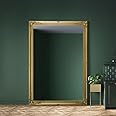 Extra Large Classic Ornate Styled Gold Mirror 6ft7 x 4ft7 (201cm x 140cm)