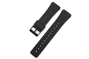 NAVZA Silicone Ruber Replacement WaterProof Watch Strap Fit to Casio F-91W (Orange)