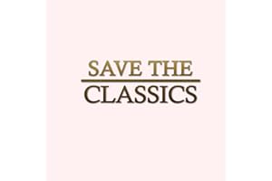 EDELFOLIEN Save The Classics - Auto Aufkleber Sticker Autoaufkleber Decal Tuning Oldtimer Altes Auto Youngtimer Verbrenner Motor (gold matt)