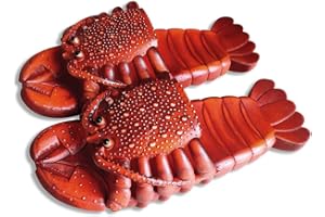 Watwass Lustige Pantoletten Herren Sommer Neuheit Strandschuhe Tier Licht Badeschuhe Damen Rutschfest