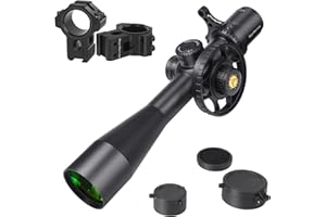 Westhunter Optics WHT SFIR FFP Serie Kompaktes Jagd Zielfernrohr, 30 mm Rote Beleuchtung Echoed Glas 1/10 MIL Taktische Präzision Gewehrzielfernrohre | 3 Modelle