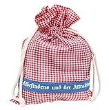 Vintage-Design dank blauem Spruchband 