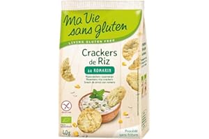 Ma Vie Sans gluten - Crackers de Riz Au Romarin Bio - 40 g