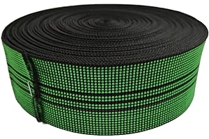 YLM1991 Upholstery Elastic Webbing for Furniture Sofa Chair Couch Repair (32ft Webbing)