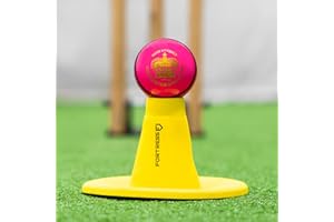 FORTRESS Cricket Batting Tee | Ultra-Durable Soft PVC Batting Stand with Stable Wide Base for Indoor & Outdoor Use – Perfect for Cricket Training & Batting Practice