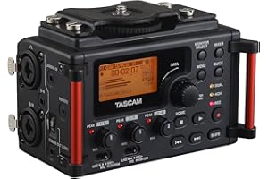 TASCAM DR-60DMK2 Enregistreur Audio 4 Pistes DSLR 1 Go SDHC 8 Heures WAV