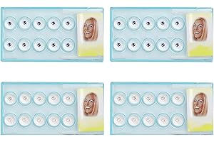 HENGBIRD Set di 40 brillantini denti, 2 mm brillantino dente set, kit brillantini per denti, tooth gems kit di gioielli per denti e unghie, perfetto per feste, selfie e fashionisti (blu e bianco)