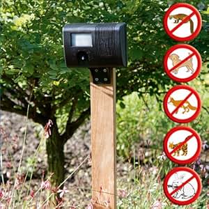 Ultraschall Vertreiber Gartenschutz Marderabwehr Katzenabwehr