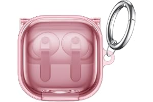 JETech Säkerhetslås Fodral Skal för Galaxy Buds 4 Pro/4, Klar