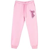 Dagi Kız &ccedil;ocuk Barbie Baskılı &Uuml;&ccedil; Iplik Eşofman Altı Pembe 3-4_parent