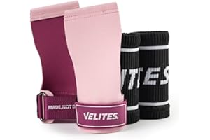 Velites I Cross Training Quad Ultra Gants sans magnésium I Mitaines d'haltérophilie I pour Les athlètes de Crosstraining ou de Gymnastique I Améliorez Vos résultats