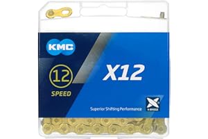 KMC X12 Ti-n Chain, Catena Unisex Adulto