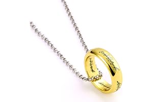 Sagan om ringen en ring halsband, guld, LRN00002