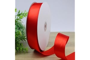 CC wonderland zone Ruban Satin Rouge 91 m x 25 mm pour Mariage Décoration