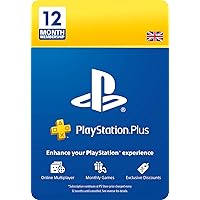 PlayStation Plus: 12 Month Membership | PS5/PS4 | PSN Download Code - UK account