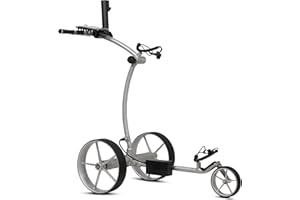 ‎TOUR MADE tour made RT-630S Golftrolley Elektrisch I Dual Motor I Rückwärtsgang I Bergabfahrbremse I Lithiumakku für 27-36 Loch I viel Zubehör I Deutsche Markenqualität